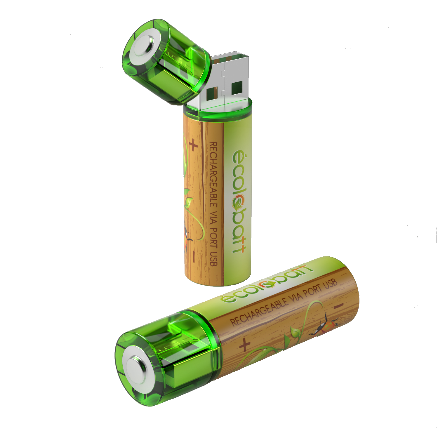 PILES RECHARGEABLE AA via port USB sans chargeur spécifique